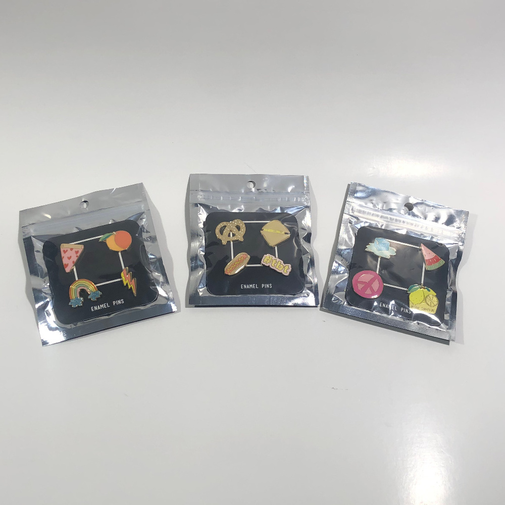 Lot of 3 packs of Enamel Pins
